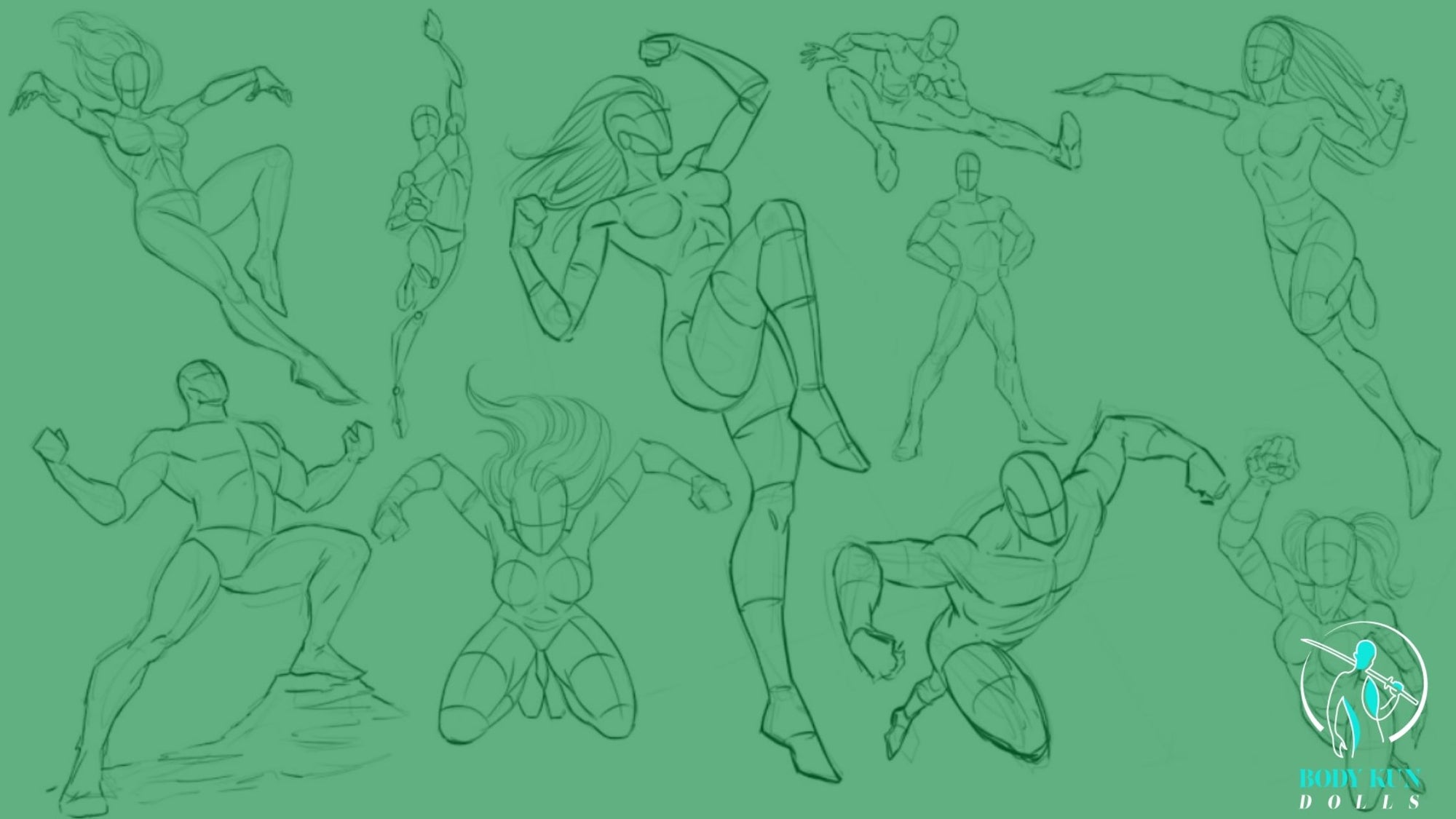 get better at drawing poses