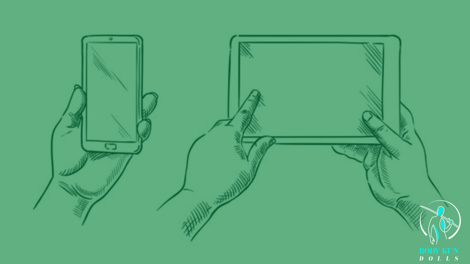 How To Use Your Phone As A Drawing Tablet - Body Kun Dolls
