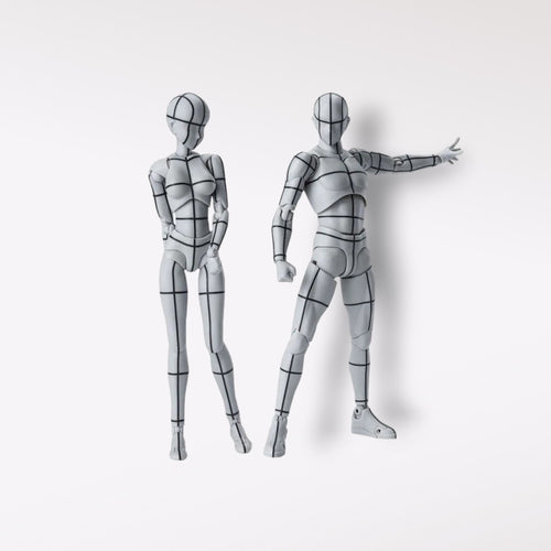 Body Kun body chan Wireframe Figures Tamashi Nations Edition