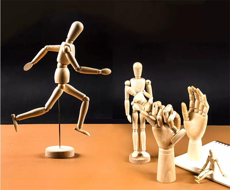 Wooden Mannequin for Drawing