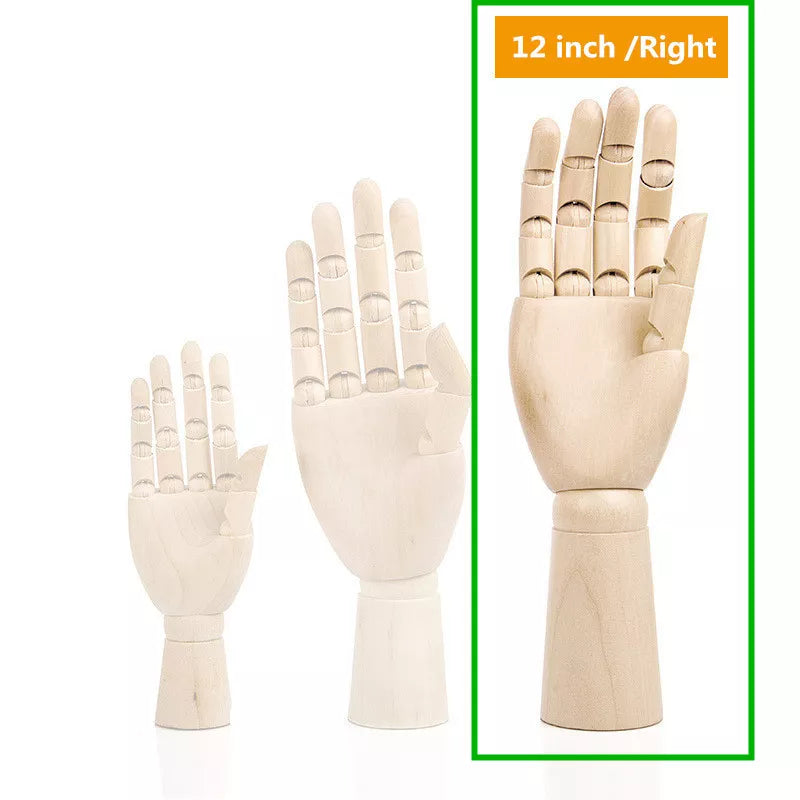 Wooden Hand Model for Drawing