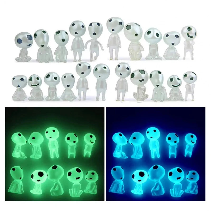 Luminous ghost fairy garden miniatures glow in the dark