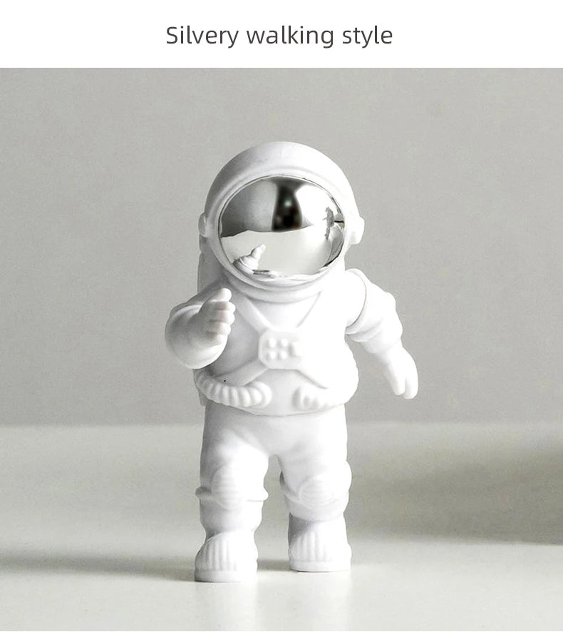 Astronaut figurine desktop space decor