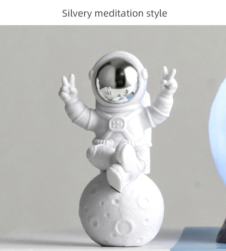 Astronaut figurine desktop space decor