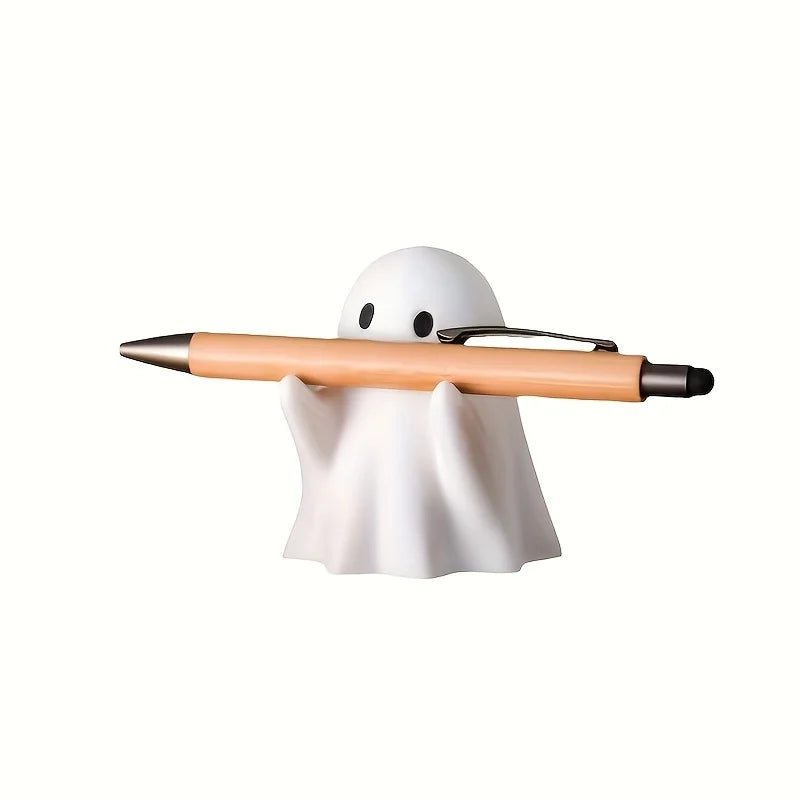 Ghost shaped pen holder desk organizer