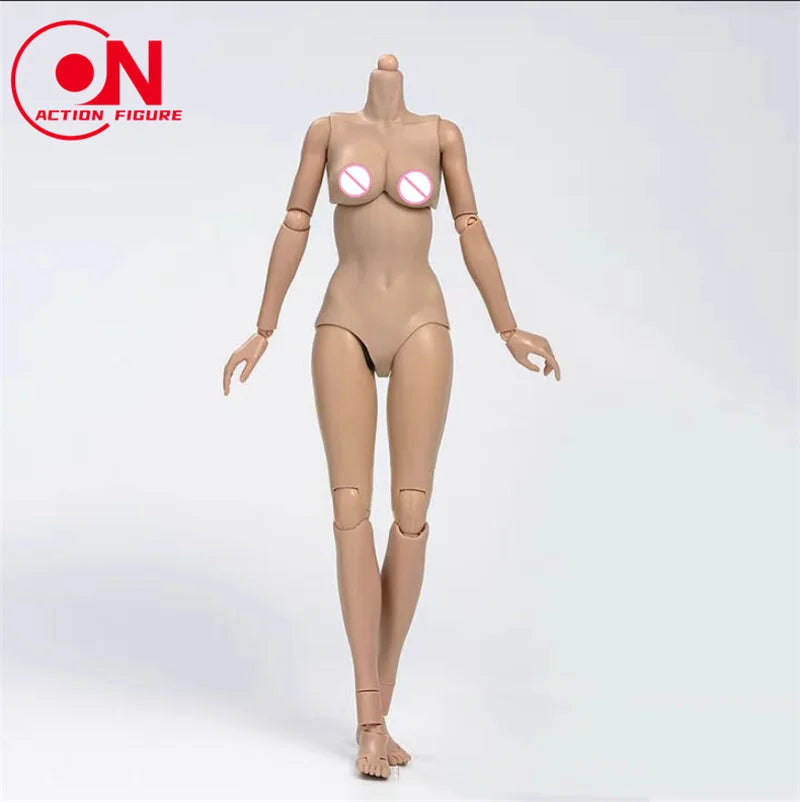 1/6 scale flexible semi-silicone action figure body
