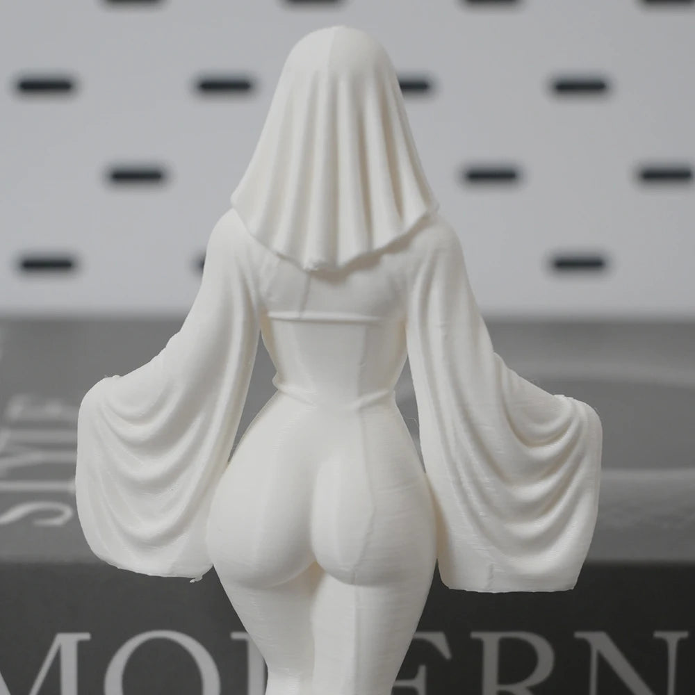 12cm white dress ghost ornament halloween decoration
