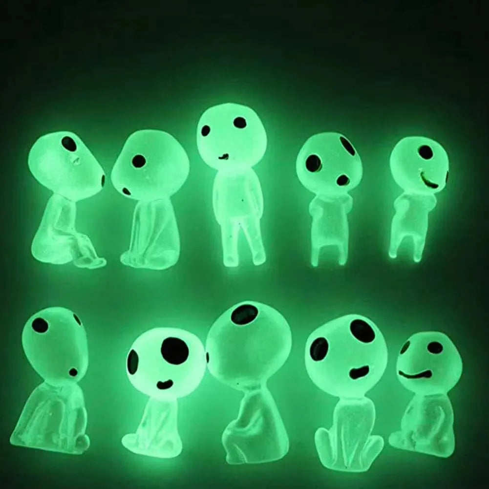 Luminous ghost fairy garden miniatures glow in the dark