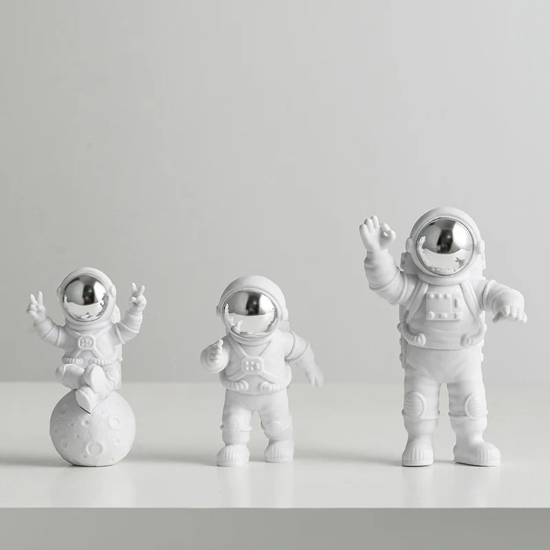 Astronaut figurine desktop space decor
