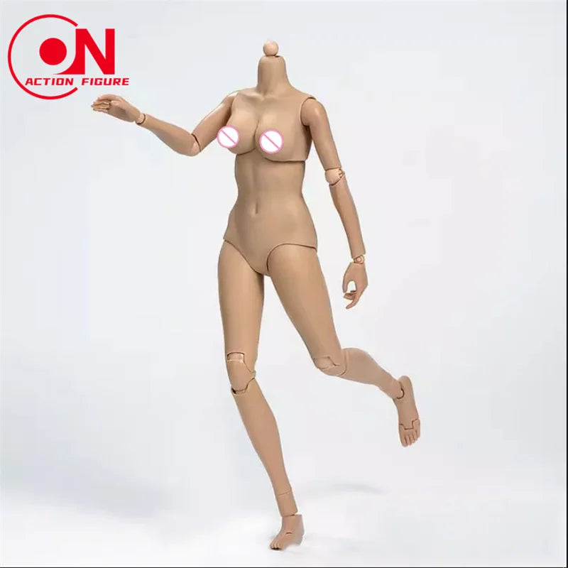 1/6 scale flexible semi-silicone action figure body