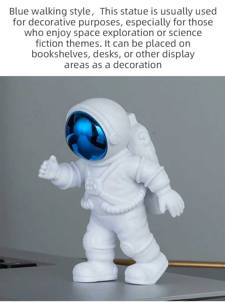 Astronaut figurine desktop space decor