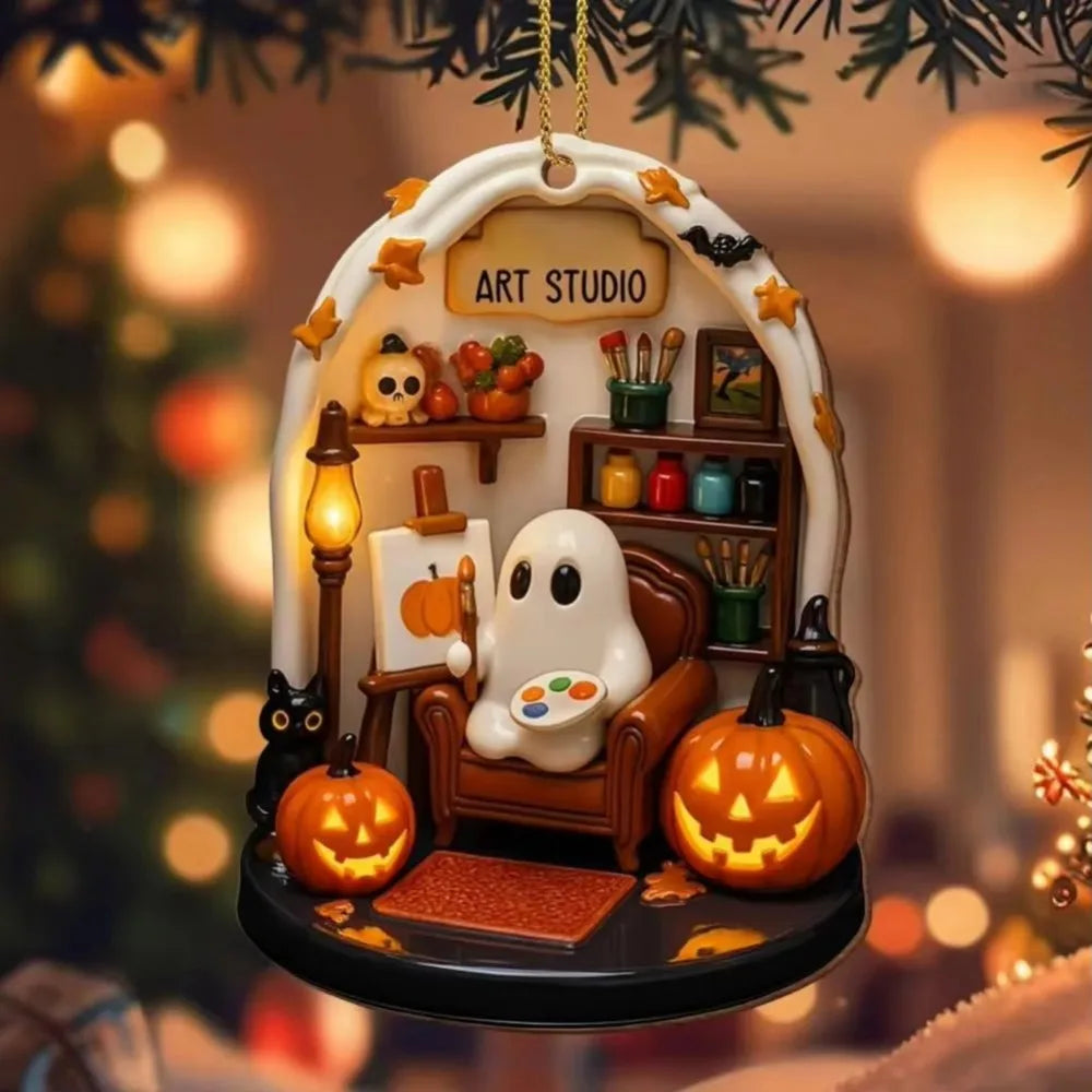 Ghost prank surprise box halloween gift