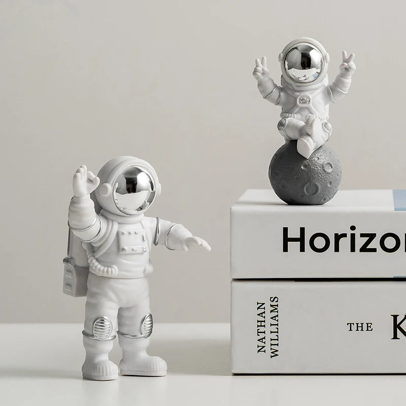 Astronaut figurine desktop space decor