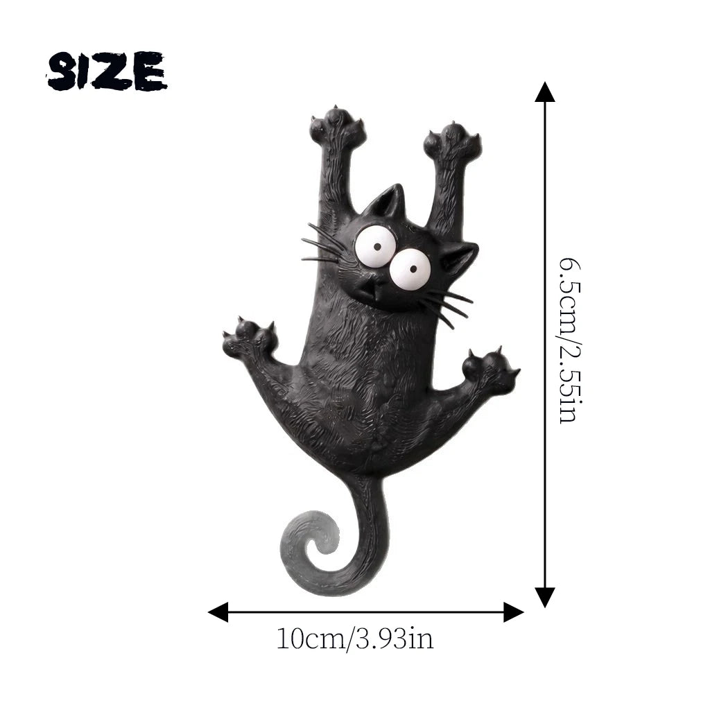 Hang in there cat fridge magnet