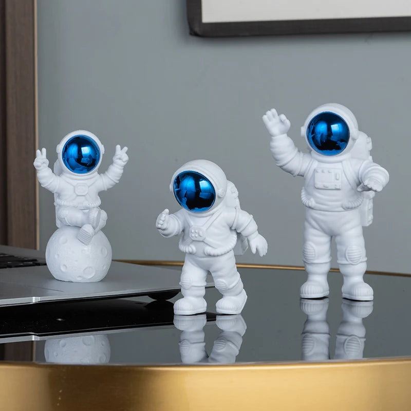 Astronaut figurine desktop space decor