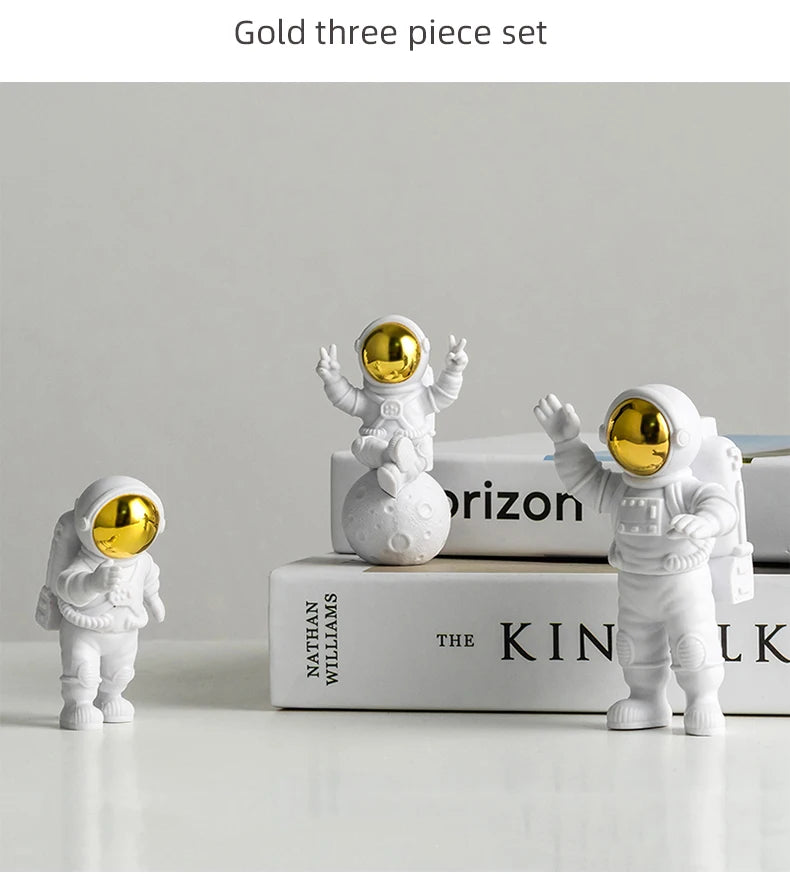 Astronaut figurine desktop space decor