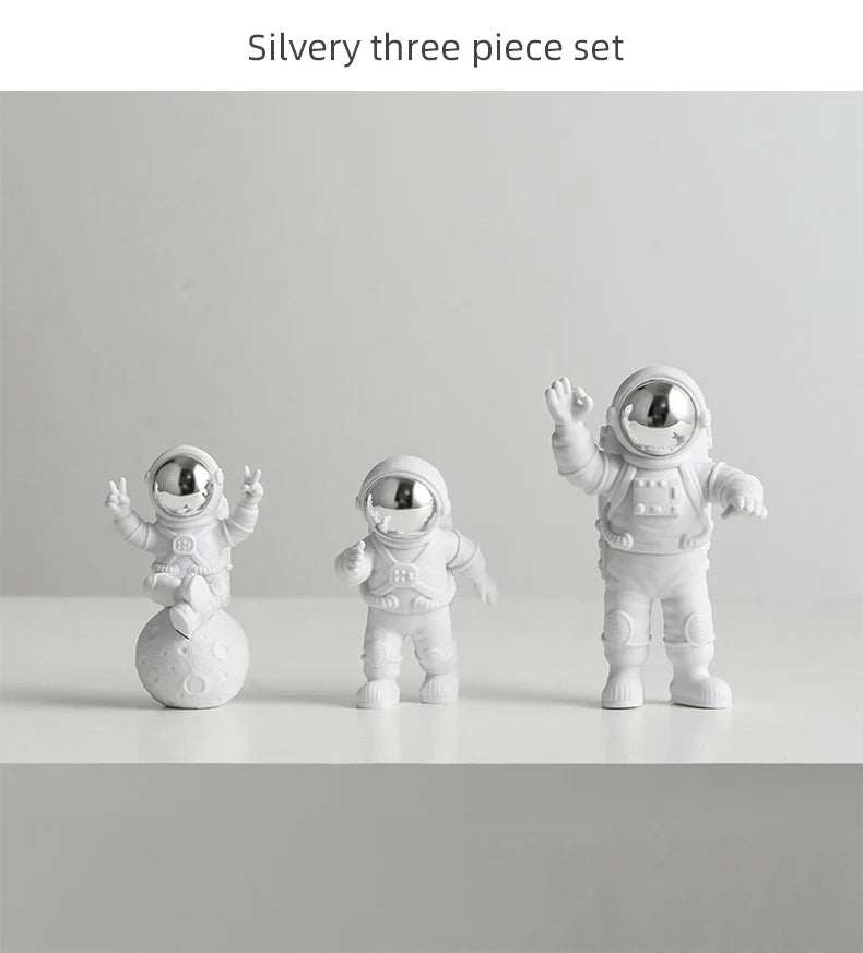 Astronaut figurine desktop space decor
