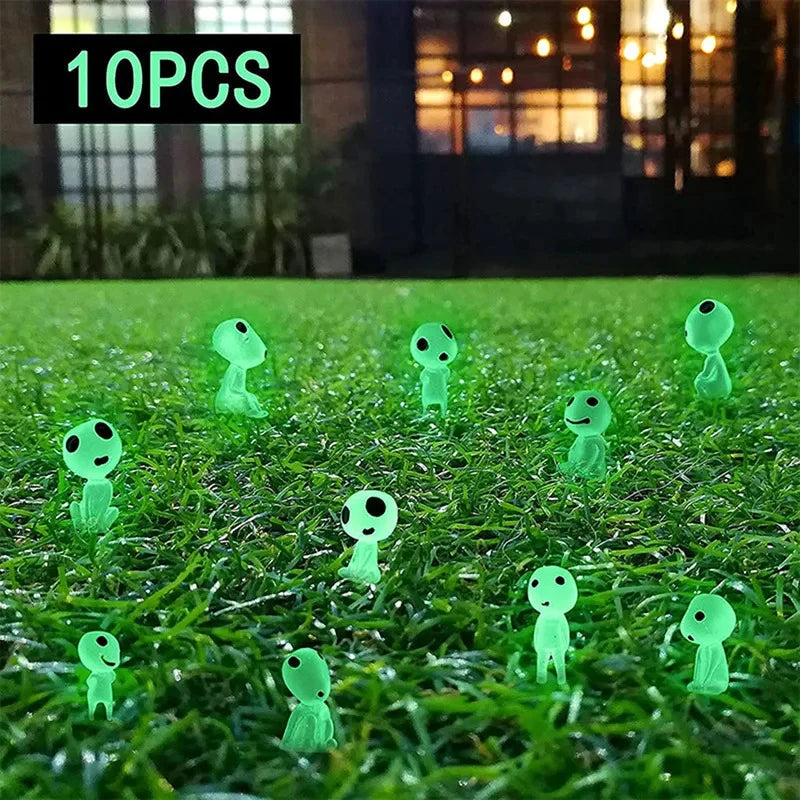 Luminous ghost fairy garden miniatures glow in the dark