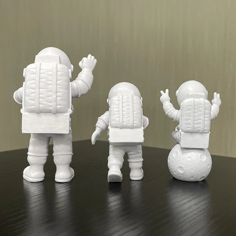 Astronaut figurine desktop space decor