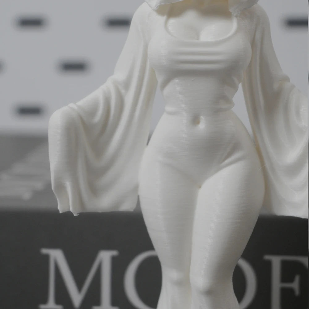12cm white dress ghost ornament halloween decoration