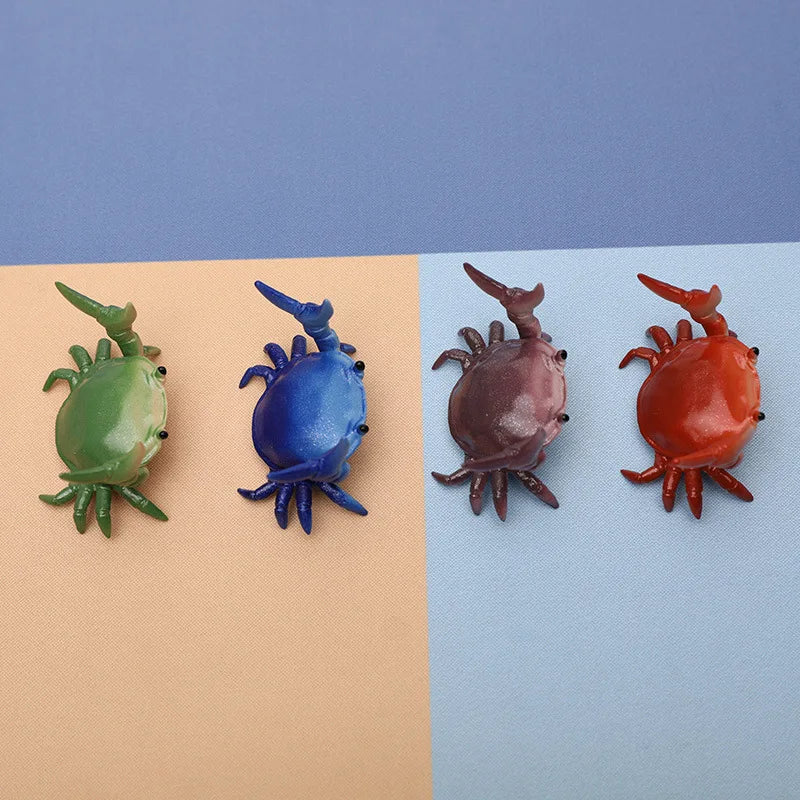 Funny crab pen holder desktop stationery organizer