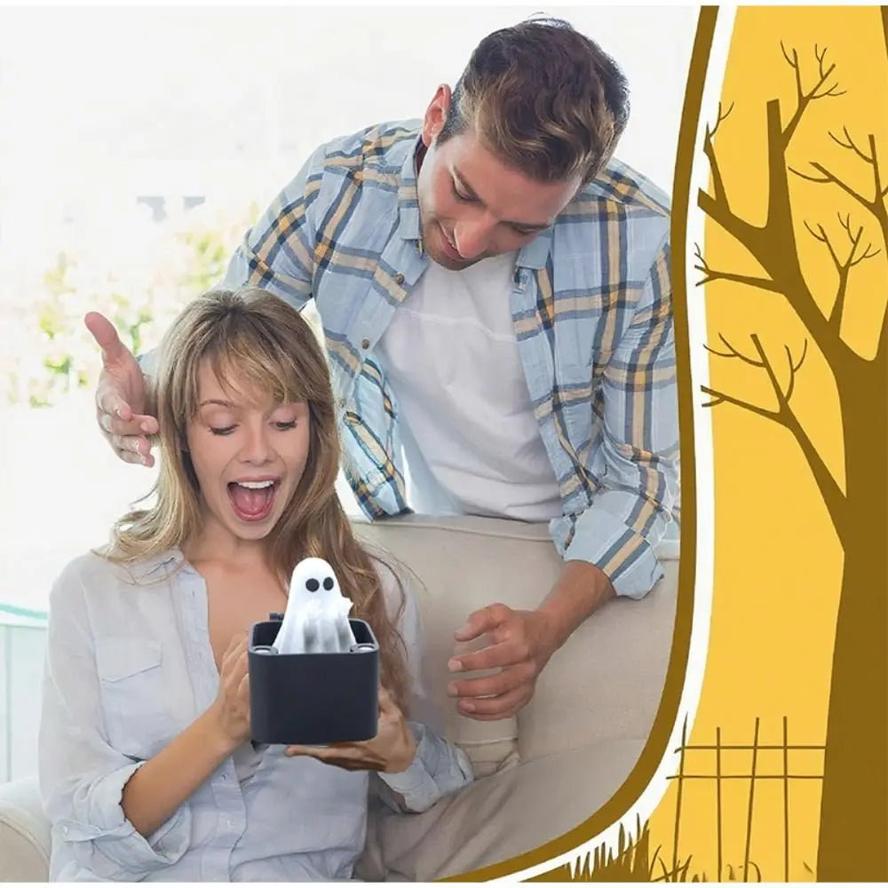 Ghost prank surprise box halloween gift