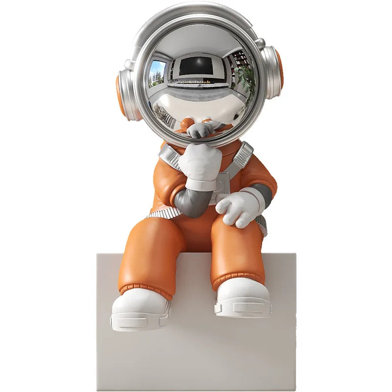 25cm astronaut statue living room sculpture