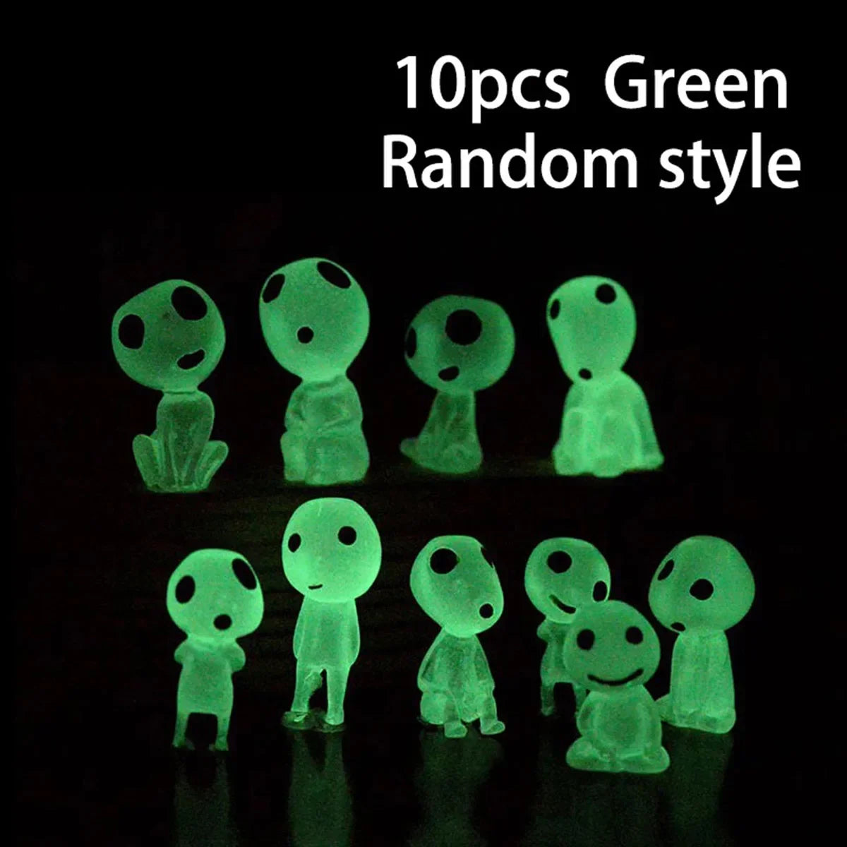 Luminous ghost fairy garden miniatures glow in the dark