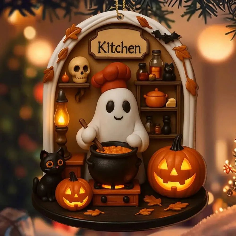 Ghost Prank Surprise Box Figurine – Funny Halloween Gift Box - Body Kun Dolls