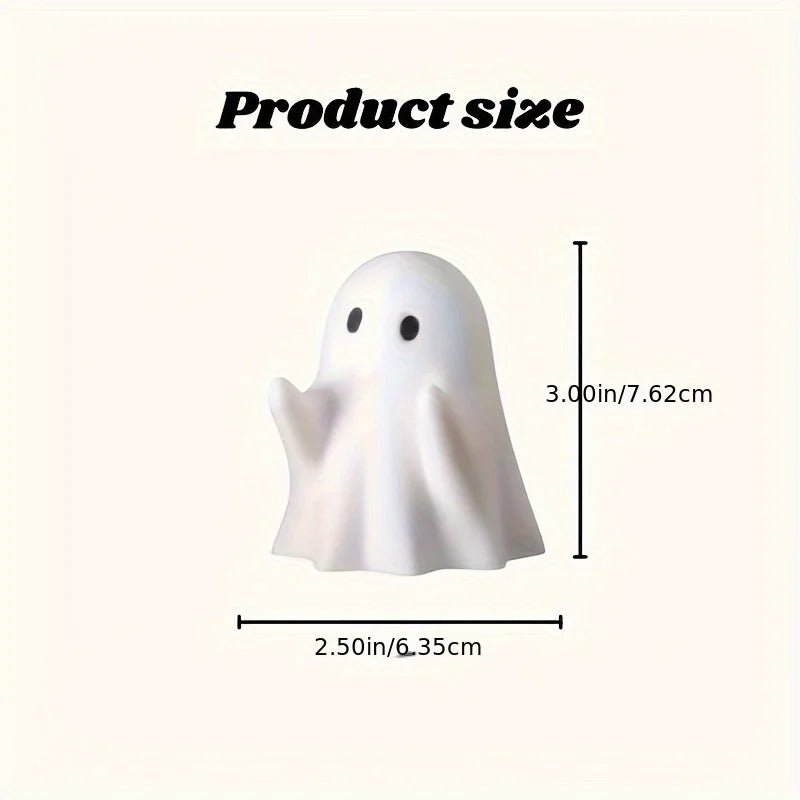 Ghost-Shaped Pen Holder – Funny Halloween Desk Organizer - Body Kun Dolls