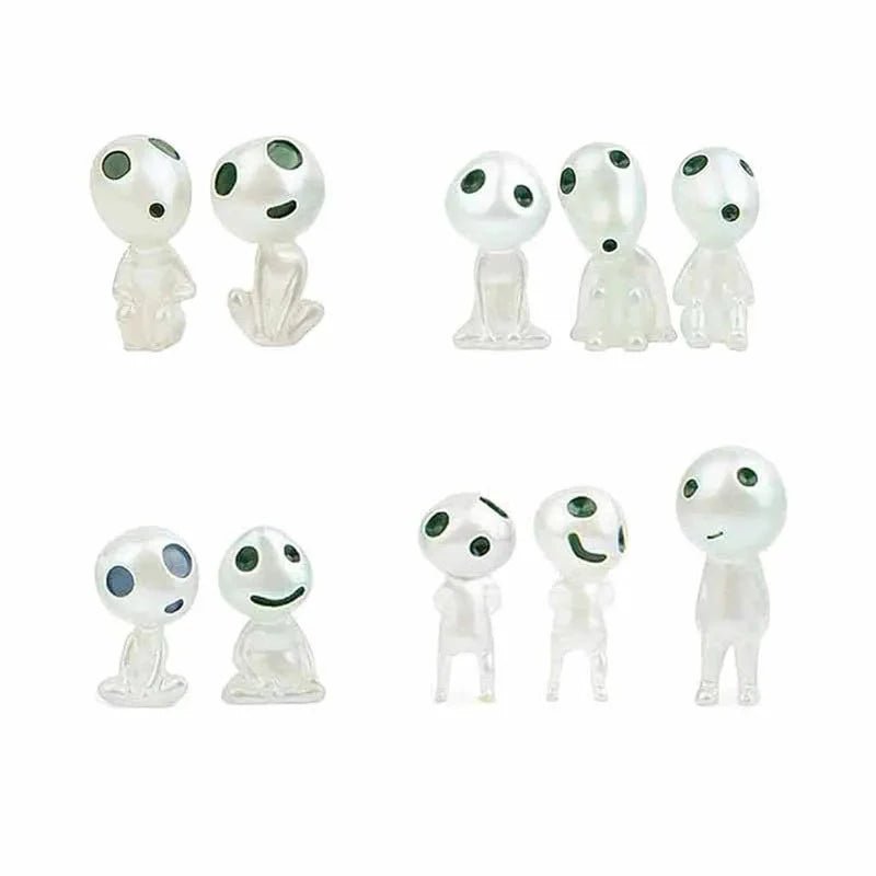 Luminous Ghost Fairy Garden Set – Glow-in-the-Dark Outdoor Miniatures - Body Kun Dolls