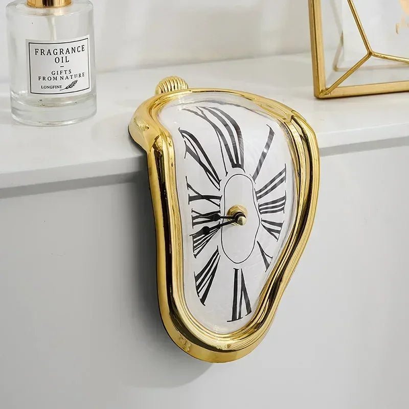 Melting Wall Clock – Surrealist Dali-Style Wall Decor - Body Kun Dolls