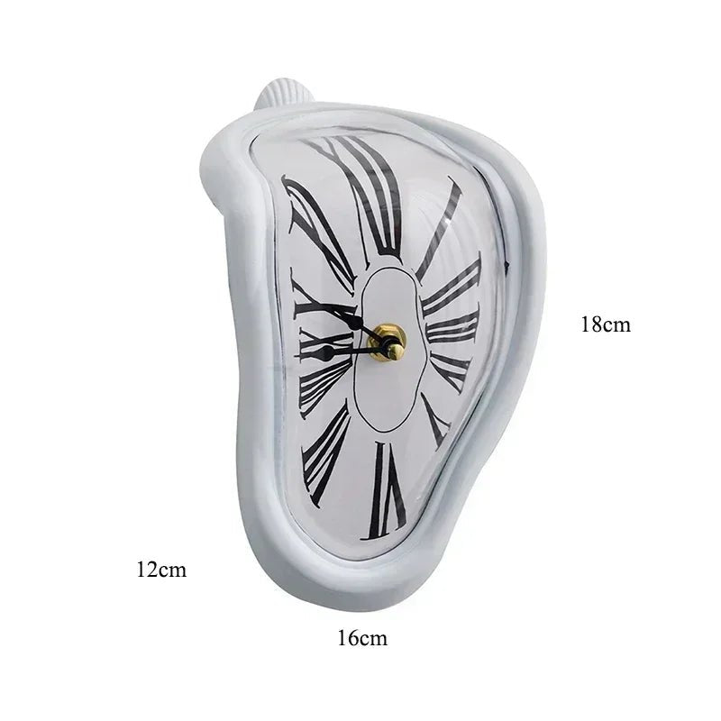 Melting Wall Clock – Surrealist Dali-Style Wall Decor - Body Kun Dolls