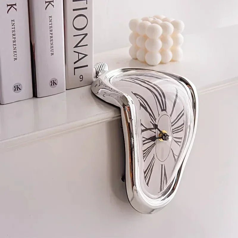 Melting Wall Clock – Surrealist Dali-Style Wall Decor - Body Kun Dolls