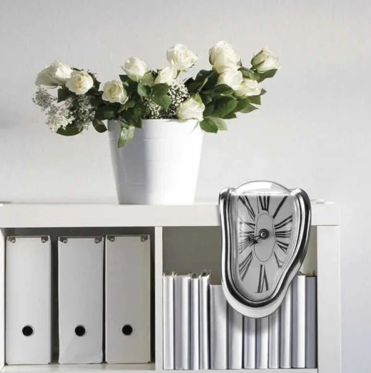 Melting Wall Clock – Surrealist Dali-Style Wall Decor - Body Kun Dolls