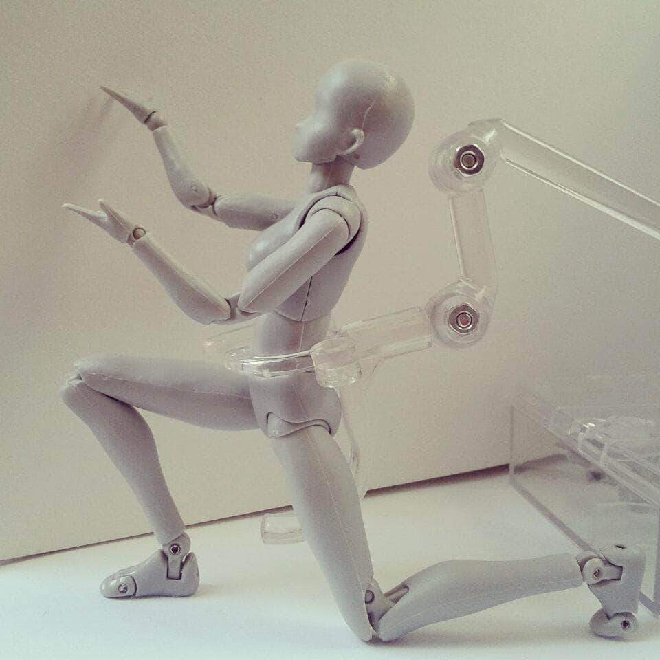 Body Chan Drawing Figure - Grey - Body Kun Dolls