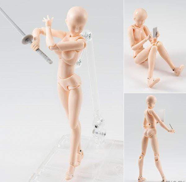 Body Chan Drawing Figure - Light Complexion - Body Kun Dolls