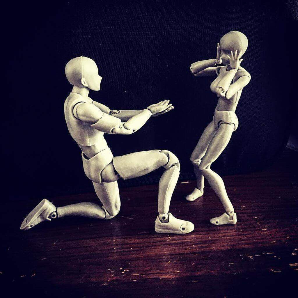 Body-kun + Body-chan - 2 in1 - GREY - Body Kun Dolls