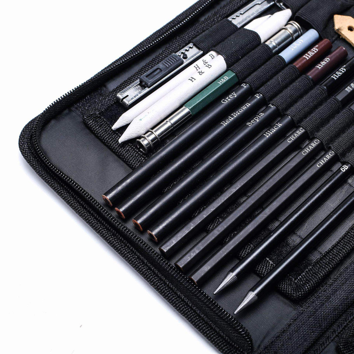 Professional Sketching Travel Kit 48 Pieces
