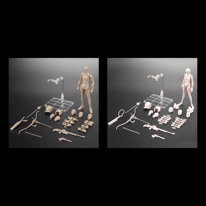 Body Kun Dolls Kun+Chan Shooting Edition / Skin Color Copy of Body kun + Body chan - Shooting Edition - 2 in 1 Offer