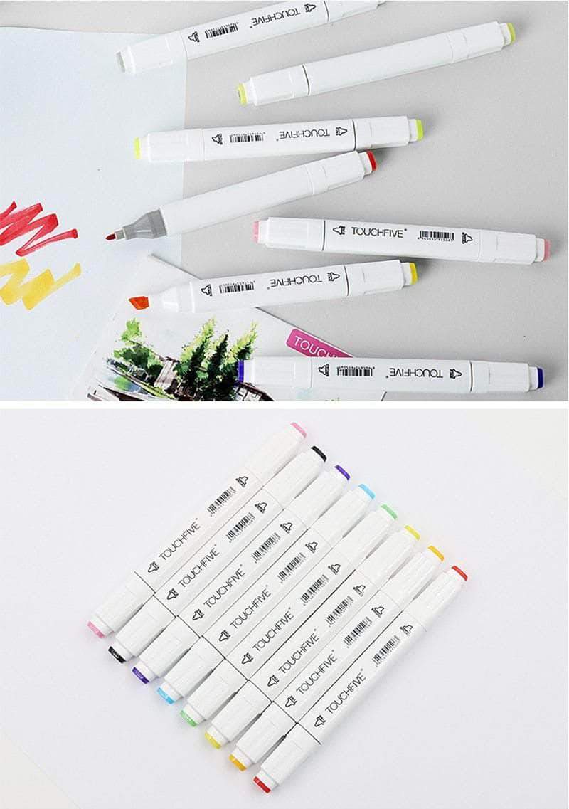 Touchfive Touch five Markers - Colored Pens for Art Drawing Pens