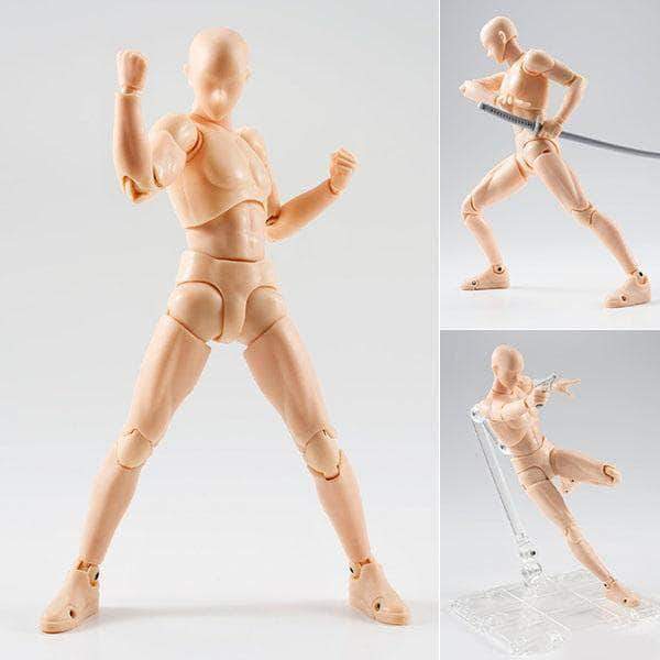 Artists Manikin Action Figure Drawing Model,Figure Model for Sketching,  Painting, Drawing, Human Mannequin Body Kun Doll Male Action Figure DX Set