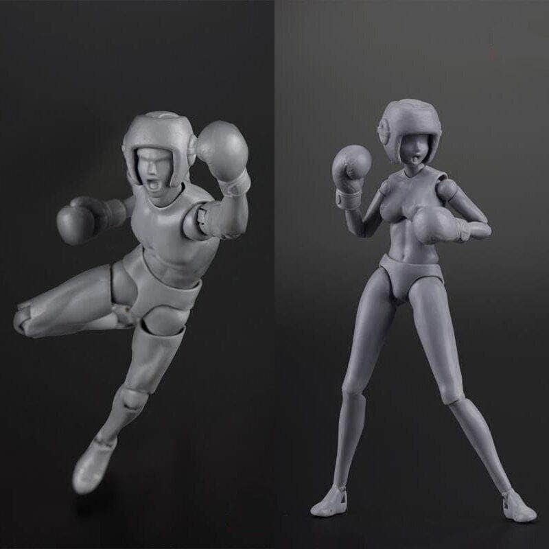 Kun + Chan - Sports Edition Figures - 2 in 1 Offer - Body Kun Dolls
