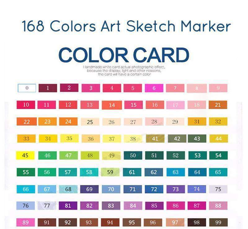 Professional Sketch Markers for Manga Animation