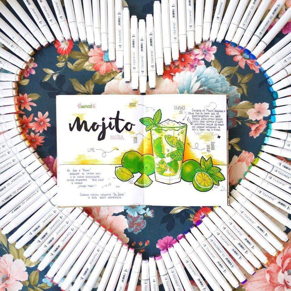 Professional Sketch Markers for Manga Animation