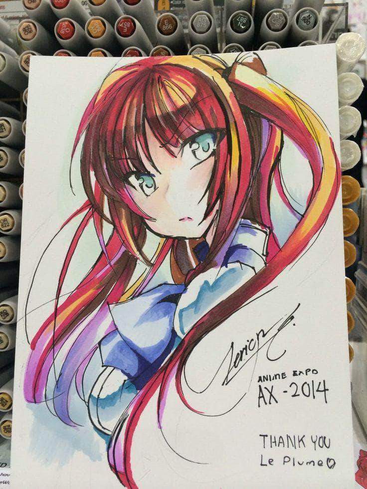 Selling - Anime Drawing supplies !!! Like the anime professionals - 95  Copic Markers / 20 Pro Marker