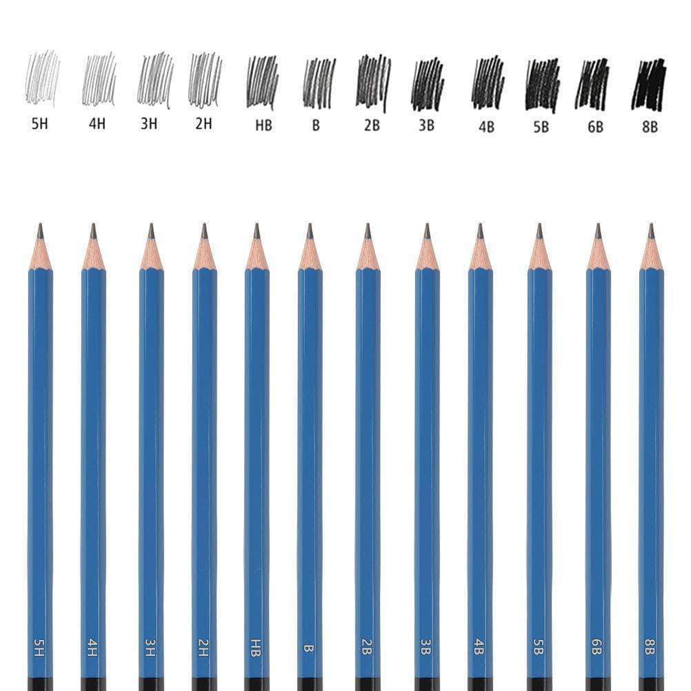 Professional Sketching Travel Kit 48 Pieces - Body Kun Dolls