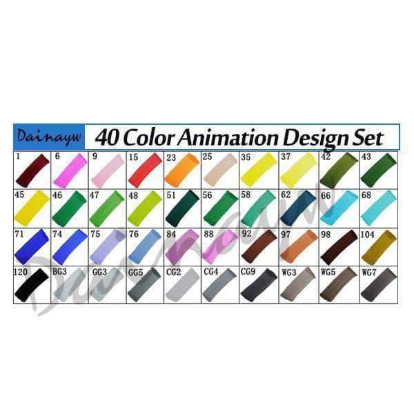 Professional Touch-Five Sketch Markers for Manga Animation - Body Kun Dolls