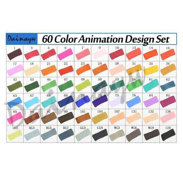 Professional Touch-Five Sketch Markers for Manga Animation - Body Kun Dolls