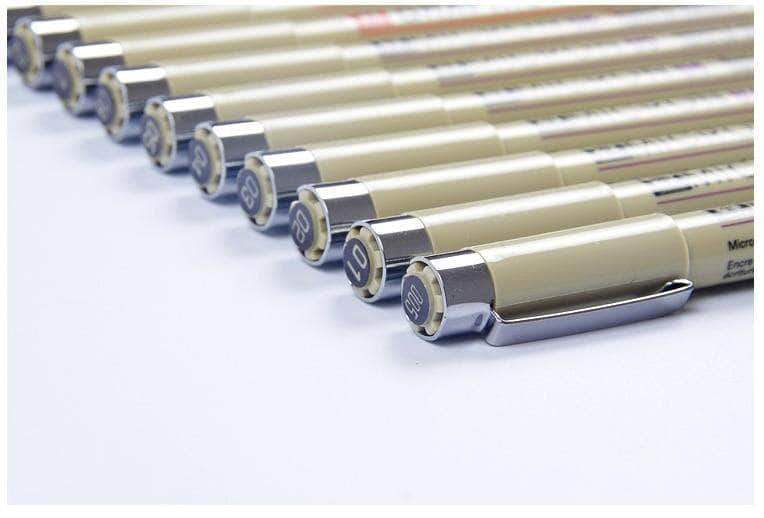 Sakura Pigma Micron Pens 13 Sizes Different Sets - Body Kun Dolls
